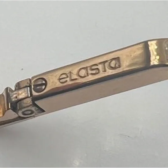 Vintage Safilo 137 Gold Pilot Sunglasses Frames - Picture 6 of 7